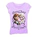 Disney Frozen Strong Bond Strong Heart Youth Purple T-Shirt