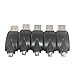 jiulonerst -5PCS Durable 510-Thread USB Smart Charger Adapter with Over-Charge Protection