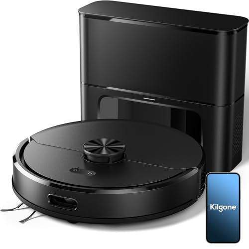 Kilgone Robot Vacuum and Mop Self-Emptying