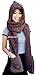 AM Landen Super Cute Taupe Extra Thick Cozy Fluffy Winter Warm Hoodie Gloves Pocket Hat Scarf