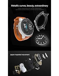Reloj inteligente IPS de doble hora para hombre, monitor de frecuencia cardíaca, monitor de presión arterial, Bluetooth 4.0, impermeable, IP68, iOS y Android, para deportes al aire libre, cuarzo, relojes inteligentes para hombres