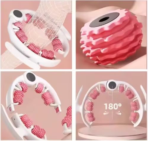 Rolo de Massagem Corporal Lipedema Celulite | Massageador Roller Para Pernas | Drenagem Linfática Liberação Muscular | Drenaroller Linfático Anticelulite Melhora Inchaço Circulação