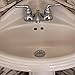CORNER PEDESTAL SINK WHITE- RE1717W - NEW