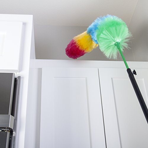 SCC LARGE 27"" Static Duster W Bonus 35"" Extension Pole Electrostatic Feather A 734869043327 eBay