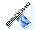 Yoaoo 2Pack OEM Black 2500Hd 2500 Hd Nameplates Emblems Badges Glossy Compatible with Silverado Sierra