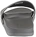 adidas Men's Adilette Comfort Slides Swim Shoe, Grey/Grey/Grey, 11