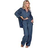 Magic Linen - Pajama Set Aveira, Linen Pjs for Women, 2 Piece Set