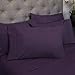 Queen Sheets Purple - 6 Piece 1500 Supreme Collection Fine Brushed Microfiber Deep Pocket Queen Sheet Set Bedding - 2 Extra Pillow Cases, Great Value, Queen, Purple