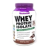 Bluebonnet Nutrition 100% Natural Whey Protein Isolate Powder Chocolate Flavor - 2 lbs