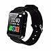 Joinet JWATCH U8 Bluetooth Smart Wrist Watch with Camera / Touch Screen for Android OS and IOS - Black