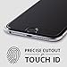 totallee iPhone 6 Plus Tempered Glass Screen Protector | Hard Rounded Edges HD Clarity 3D Touch Compatible Bubble-Free Installation for iPhone 6 Plus / 6S (5.5 inch) Clear Glass (1 Pack)