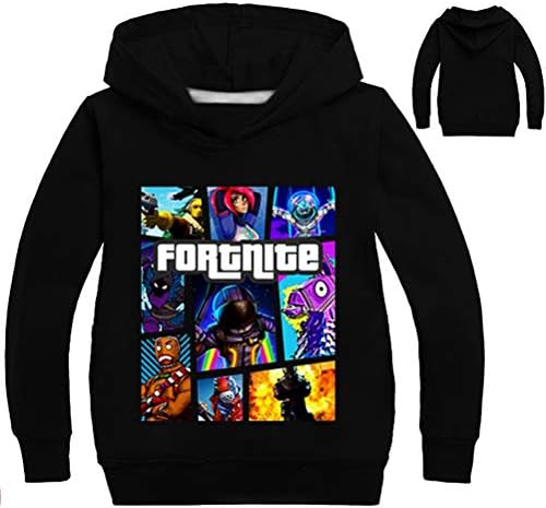 ZeeGooCo Fortnite Hoodie for Kids for Boys for Girls 3D Print Cheap