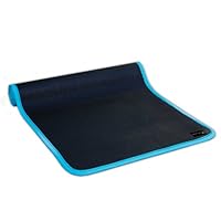Wai Lana Urban Yoga and Pilates Mat, Black/Turquoise