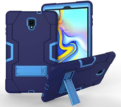 Galaxy Tab A 10.5 (2018) Case, Rugged Kickstand Series - Shockproof Heavy Duty Hybrid Three Layer Armor Defender Kids Child Proof Case Cover Samsung Galaxy Tab A 10.5 T590/T595 - Blue