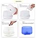 Ultrasonic Aromatherapy Essential Oil Cool Soothing Mist Diffuser, Automatic Shut Off & Electric Air Humidifier - Ionizer Purifier - 500ml - 10 hr run Time - Vibrant Changeable LED Lights