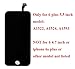 Black iphone 6 plus 5.5 inch Retina LCD Touch Screen Digitizer Glass Replacement Full Assembly with repair kit