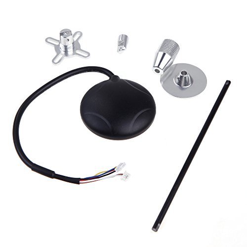 GoolRC Ublox NEO-6M High Precision GPS Module Built-in Compass GPS Folding Antenna Mount Holder for FPV Multirotor Quadcopter APM Flight Controller Part