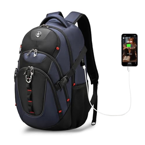 Swissdigital Design Laptop Backpack Blue/Black SD803