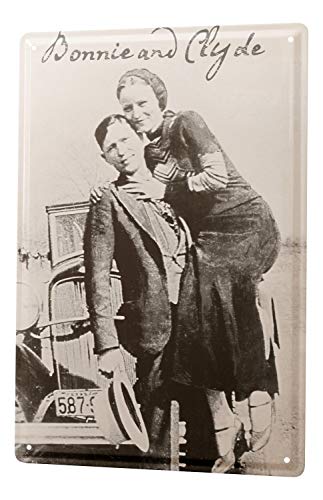 LEotiE SINCE 2004 Tin Sign Bar Restaurant Bonnie and Clyde - Thumbnail 4