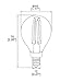HERO-LED G14-DS-4W-WW27 Dimmable G14 E12 4W Candelabra Style LED Vintage Antique Filament Bulb, 40W Equivalent, Warm White 2700K, UL-Listed, 4-Pack