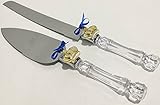 Prince Crown Theme Cake Knife & Server Set For