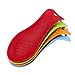 MSY BIGSUNNY Silicone Spoon Rests, Cooking Utensils Holder for Kitchen (2, Red-Red)