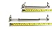 iJDMTOY (2) Universal Silver Aluminum Front Bumper Lip Splitter Strut Rod Support Bars, 5.0
