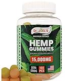 Dr JOELS Premium Gummies - 15,000 MG - Help with Sleep, Inflammation & Anxiety - 100 cts - Rich in Vitamins & Omega 3,6,9 - Made in The USA