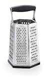 Cuisipro 6-Sided Box Grater with Bonus Ginger Grater