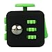Stress Cube Toy for Adults and Children to Relieve Stress And Anxiety By FIDGETERRELAX (Green-Black)