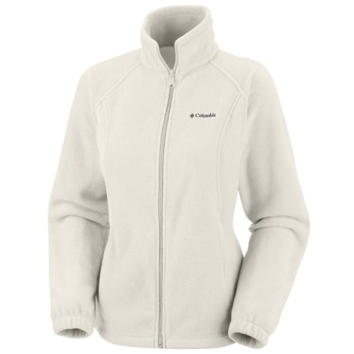 Columbia Women's Plus-Size Benton Springs Full Zip Plus, Sea Salt, 2X