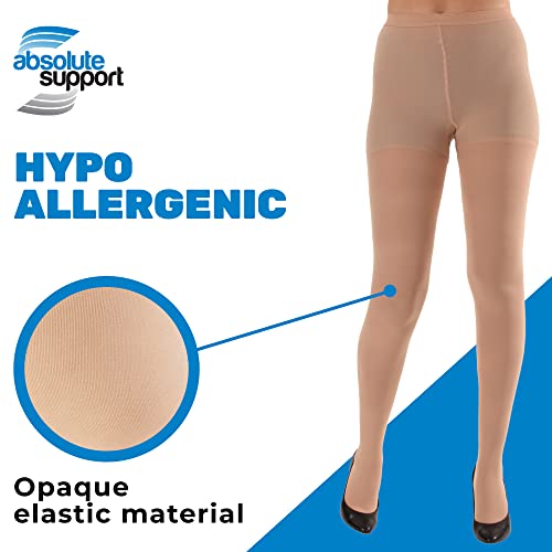 Made in USA Opaque Compression Stockings Pantyhose Women 2030mmHg