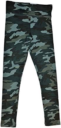 Justice Girls Full Length Leggings in Camo - Size 6/7