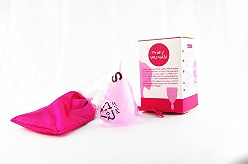 Menstrual Cup for Collecting Menstruation Flow,FDA Approved,Diva Cup 2 Piece (White)