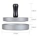 Hamburger Press Aluminum Burger Press, Heavy Duty Non-Stick Hamburger Patty Maker, Perfect Hamburger Mold Ideal for BBQ Grill - 30 Wax Papers Included