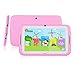7″ Kids Tablet, Android 9.0, Quad core, 2GB RAM + 16GB ROM, Safety Eye Protection Screen, Per-Installed iWawa APP, Parental Control, 0.3+2.0MP Dual Camera, 2650mAh, Free Silicone case (Pink)thumb 1