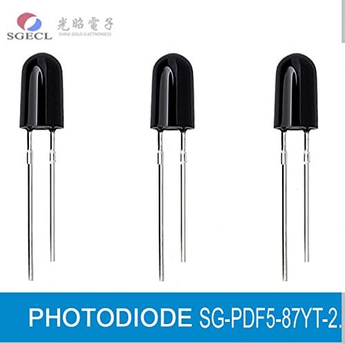 5mm Photoelectric Receiving Diode 940nm IR Photodiodes Infrared Photosensitive diode (1000)