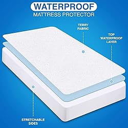 Utopia Bedding Premium Waterproof Terry Mattress