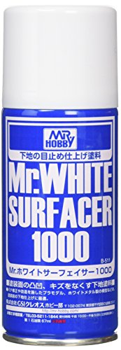 Mr. White Surfacer 1000 Spray 170ml. Gundam Hobby