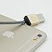 iPhone 7 Charger, 6.6ft Apple MFi Certified, Cambond 8 Pin Braided USB Lightning Cable Cord for iPhone 7 / 7 Plus, iPhone SE, iPhone 6s / 6s Plus / 6 / 6 Plus / 5s / 5c / 5, iPad Air, Mini ( Gold )