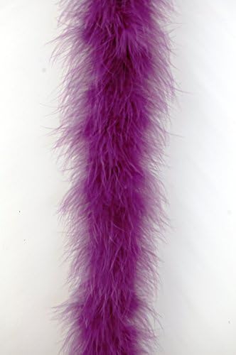 Marabou 2 Yards Long (72") 22 Grams - Plum