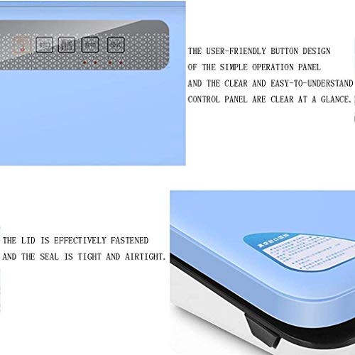 LKNJLL Verbesserte Vakuumierer Maschine, automatische Vakuum-Luftdichtsystem mit Dry & Nassfutter-Modi und One Roll… – Bild 8