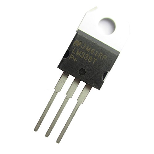 6 PCS LM338 LM338T 5-Amp Adjustable Regulators Voltage Regulator 1.2V to 32V 5A TO-220