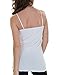 4 Pack Caramel Cantina Juniors Long Length Basic Cami (Large, Black/Charcoal/Mhg/Hg)