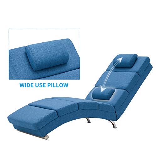 YOLENY Massage Chaise Lounge,Electric Recliner Heated Chair,Ergonomic