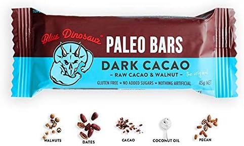 Blue Dinosaur Paleo Bar Dark Cacao 45g