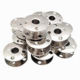 YEQIN Sewing Machine Bobbins Parts eplacement Accessories # class 66 172222 for Singer Metal Bobbin (10 Pack)