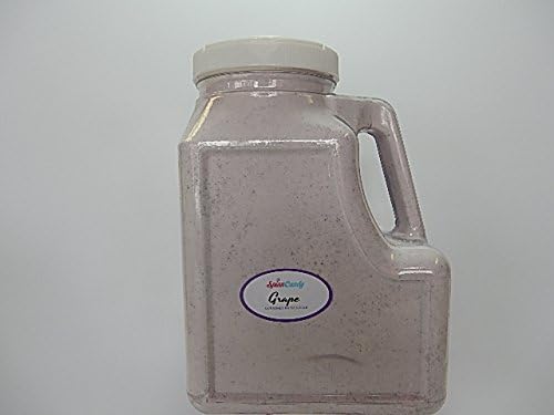 Gourmet Cotton Candy Sugar: Commercial X Large, 12 unique flavored sugars in 168 oz containers, with a half-moon lid for precise pouring. All mixes are GMO, allergen & gluten free.