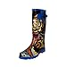 West Blvd Rainboots Rain-Boots, Blue Monet Rubber, 8.5