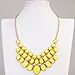 Jane Stone Fashion Bubble Beaded Necklace Bib Statement Bridesmaid Wedding Jewelry